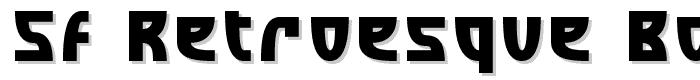 SF Retroesque Bold font